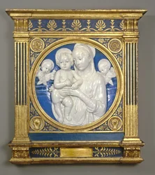 Madonna und Kind mit Cherubim, ca. 1485